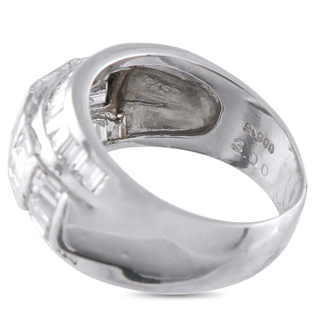 Platinum 3.0ct Diamond Ring