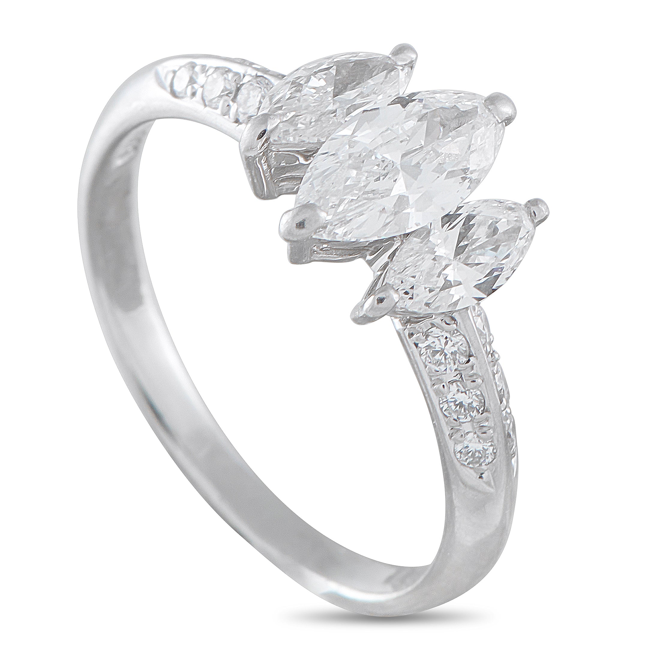 Exclusive Platinum 1.01ct Diamond Ring – This impeccably crafted ring will never go out of style