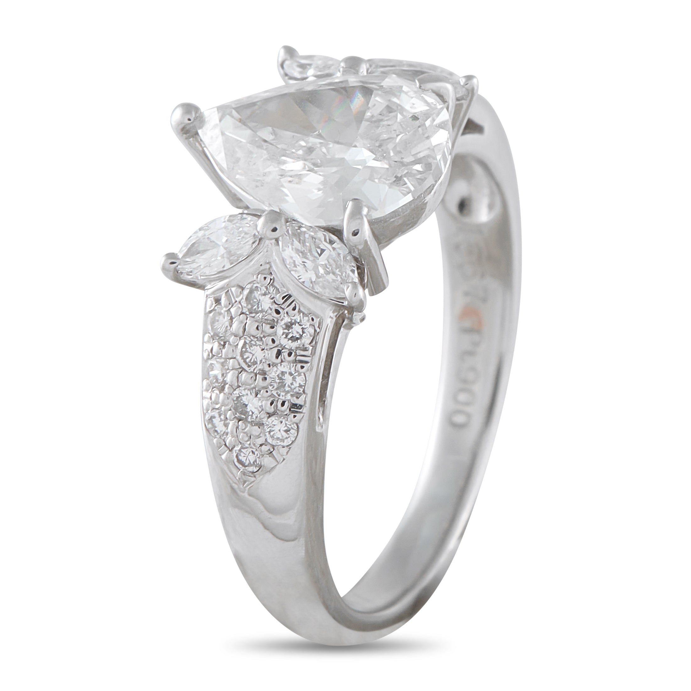 Platinum 2.01ct Diamond Ring