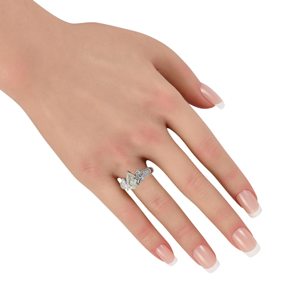 Platinum 2.01ct Diamond Ring