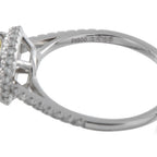 Platinum 1.35ct Diamond Double Halo Ring