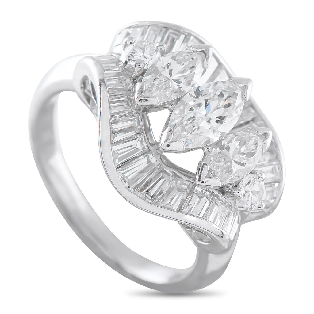 Platinum 2.50ct Diamond Ring
