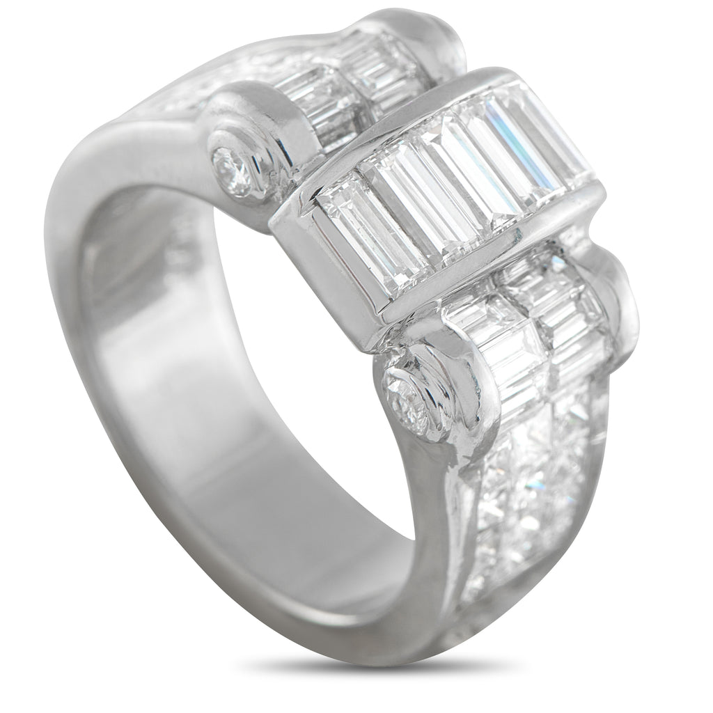 Platinum 2.75ct Diamond Ring