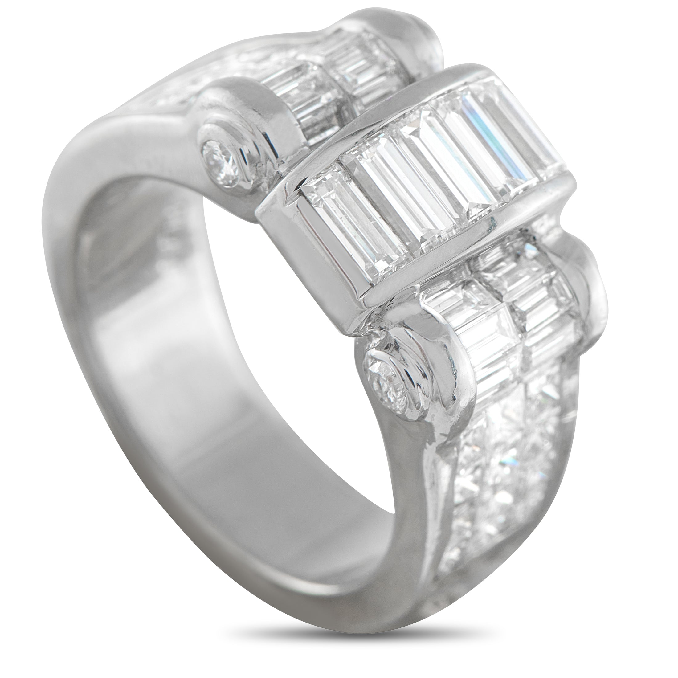 Platinum 2.75ct Diamond Ring
