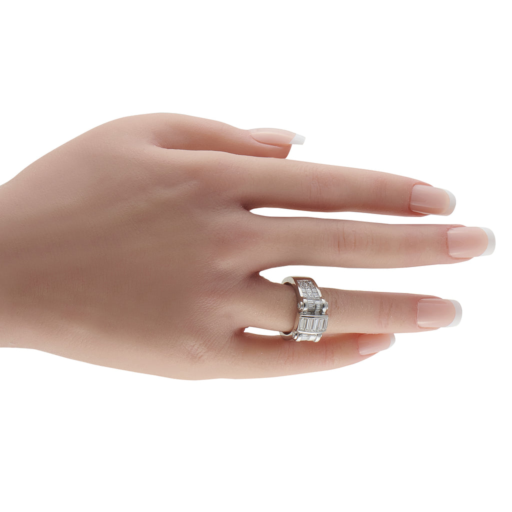 Platinum 2.75ct Diamond Ring
