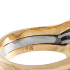 Platinum and 14K Yellow Gold 2.80ct Diamond Ring