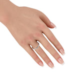 Platinum 1.0ct Diamond Eternity Band