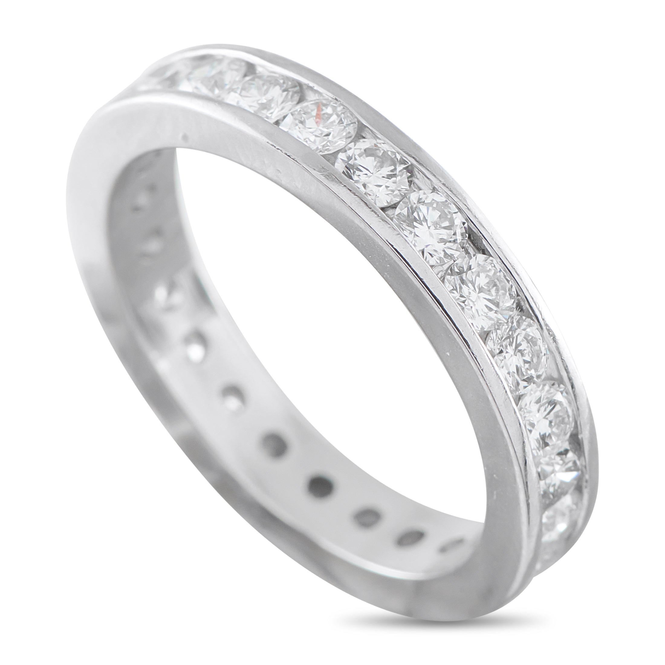 Platinum 1.50ct Diamond Eternity Band