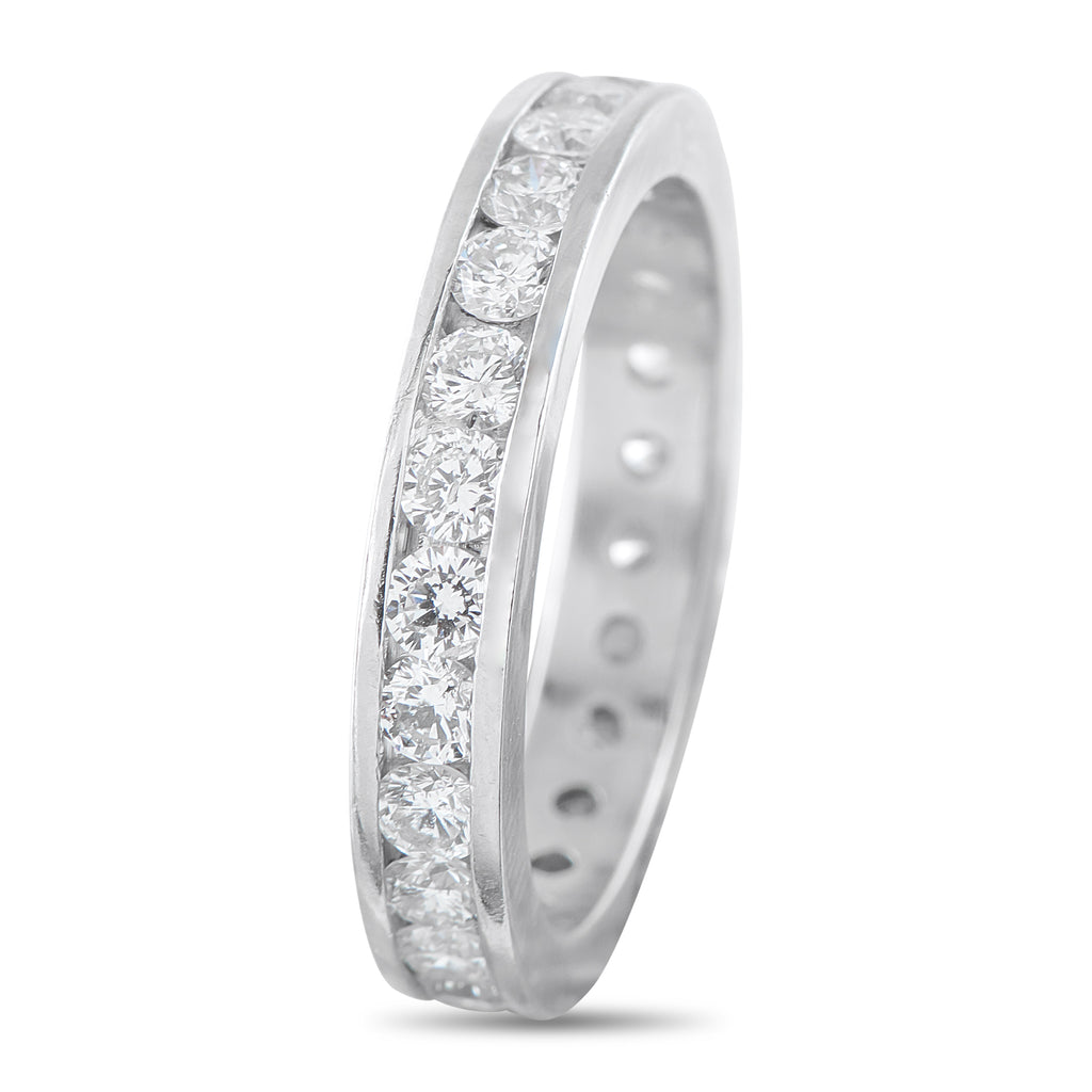 Platinum 1.50ct Diamond Eternity Band