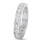 Platinum 1.50ct Diamond Eternity Band