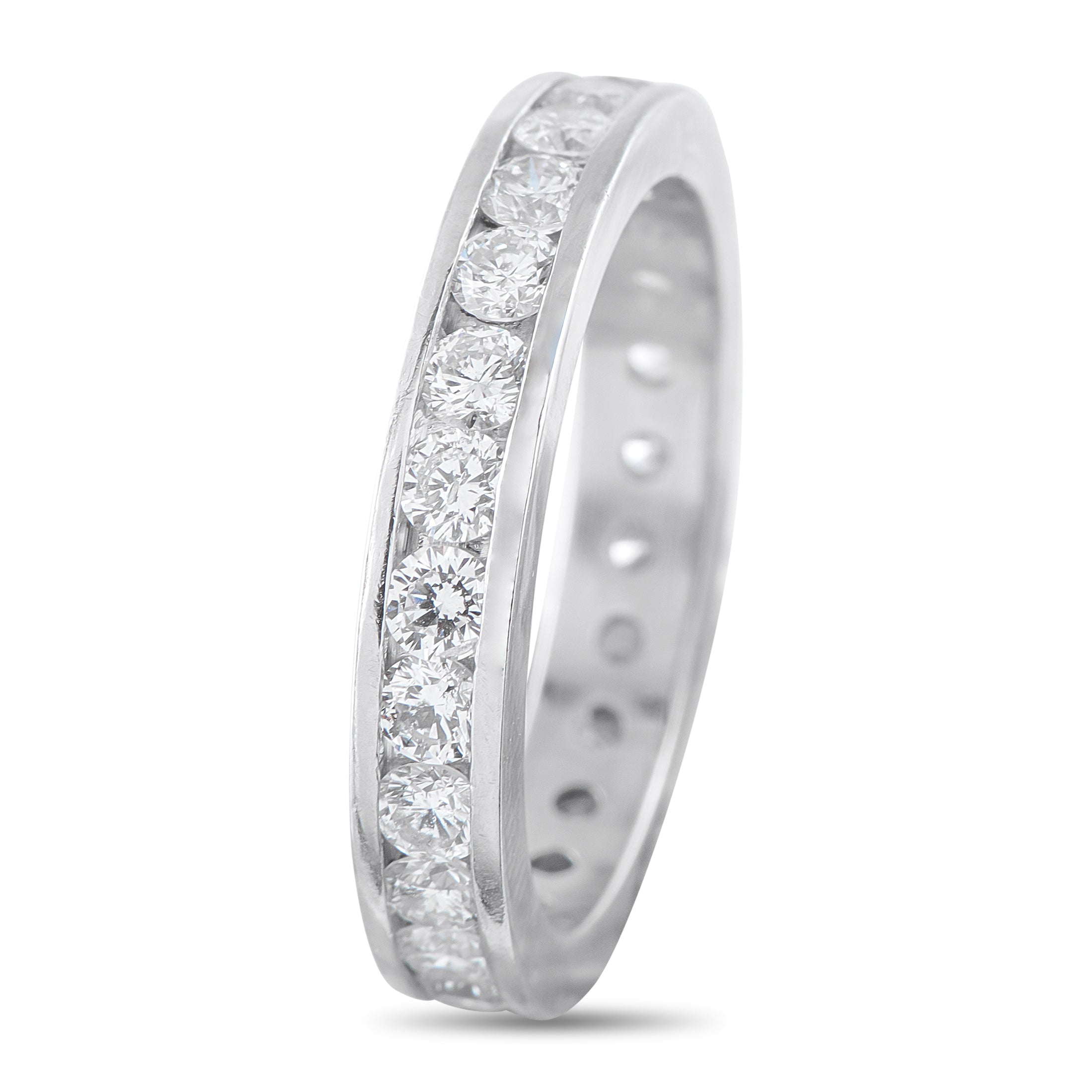Platinum 1.50ct Diamond Eternity Band