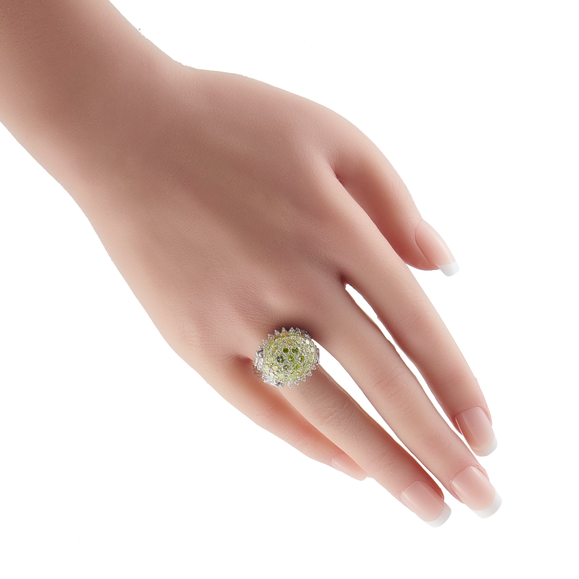 Platinum 4.50ct Diamond Ring