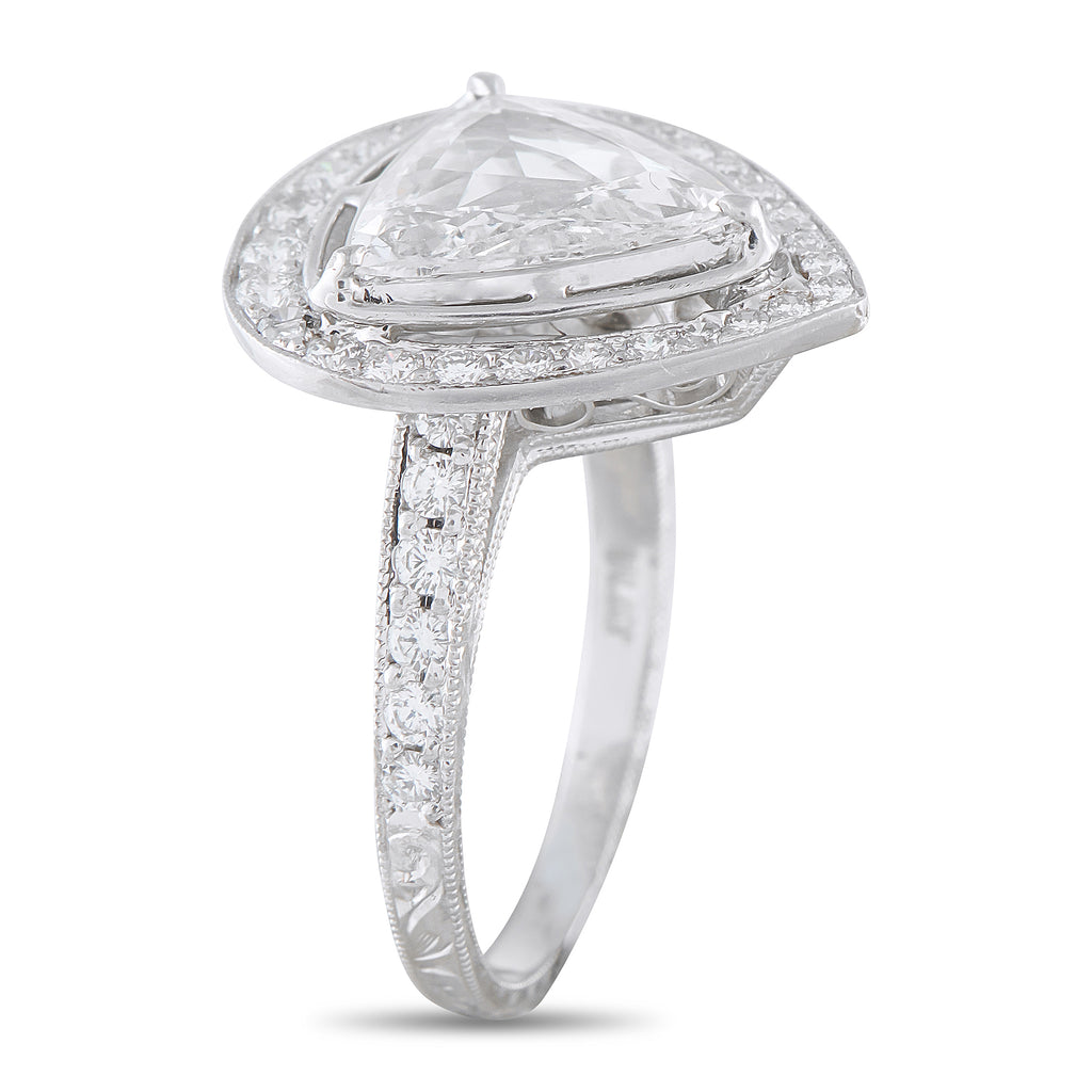 Platinum 2.10ct Diamond Ring