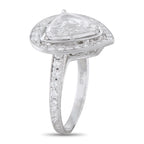 Platinum 2.10ct Diamond Ring