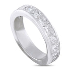 Platinum 2.0ct Diamond Band
