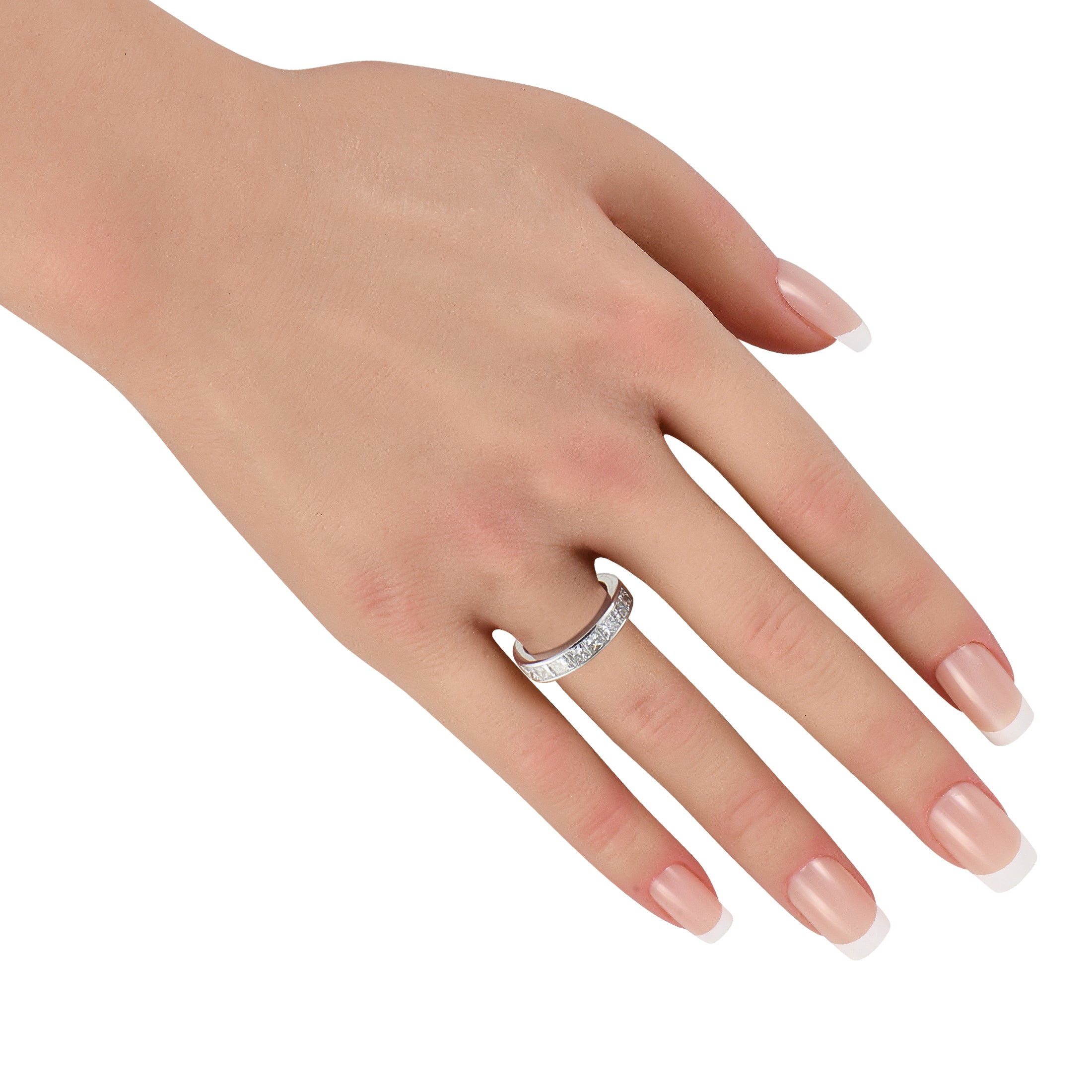 Platinum 2.0ct Diamond Band