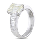 Platinum 3.03ct Diamond Ring