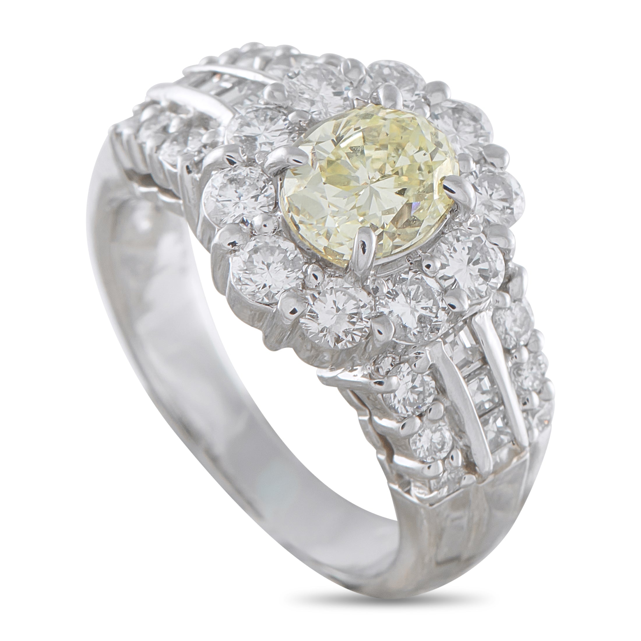 Platinum 1.02ct Diamond Ring
