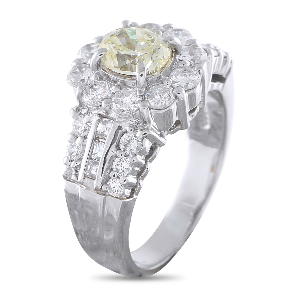Platinum 1.02ct Diamond Ring