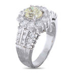 Platinum 1.02ct Diamond Ring