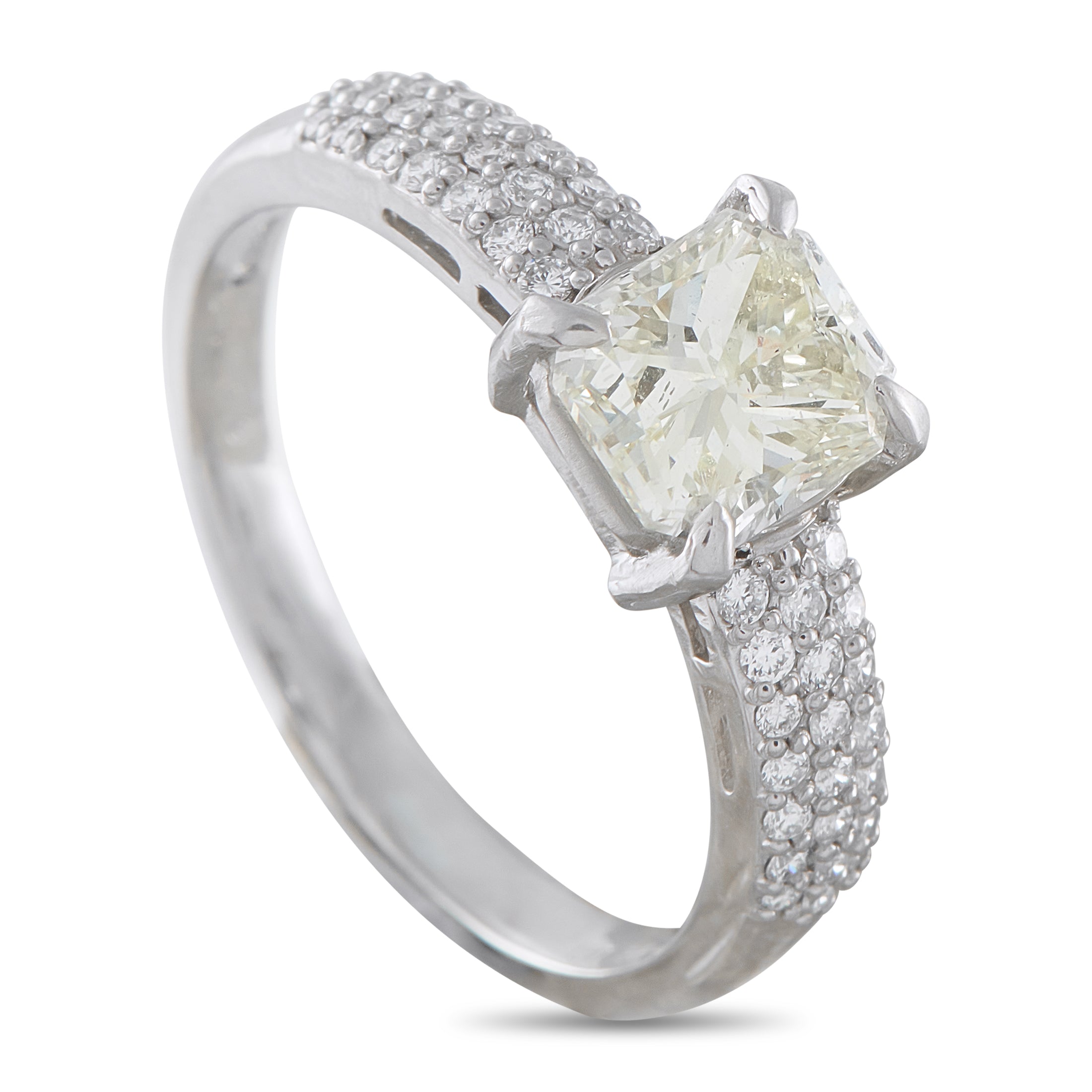 Platinum 2.32ct Diamond Ring