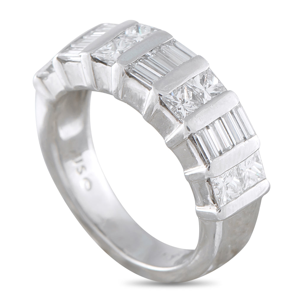 Platinum 1.61ct Diamond Ring