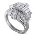 Vintage Platinum 2.50ct Diamond Ring