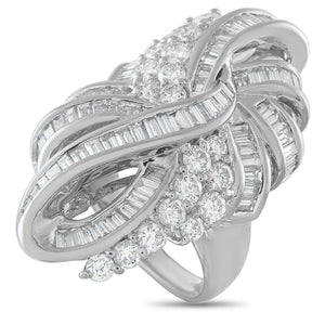 Platinum 5.0ct Diamond Ring