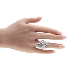 Platinum 5.0ct Diamond Ring