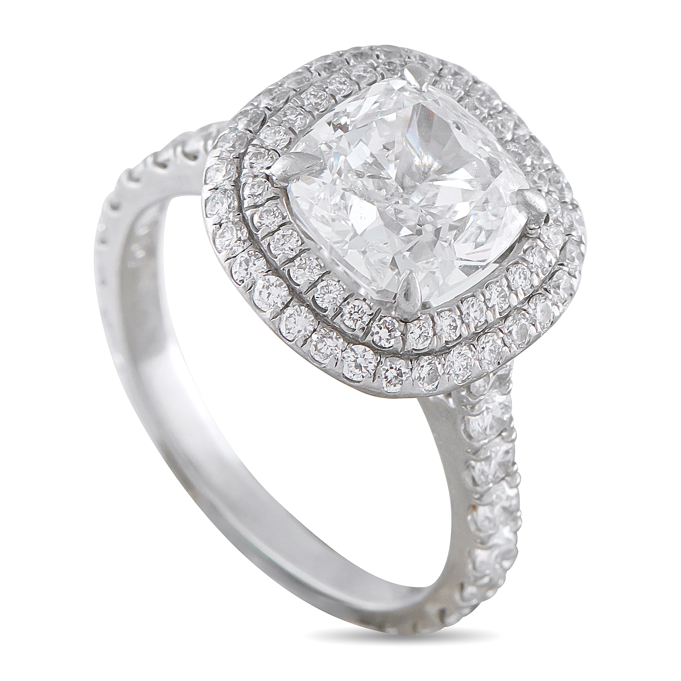 Platinum 2.75ct Diamond Ring