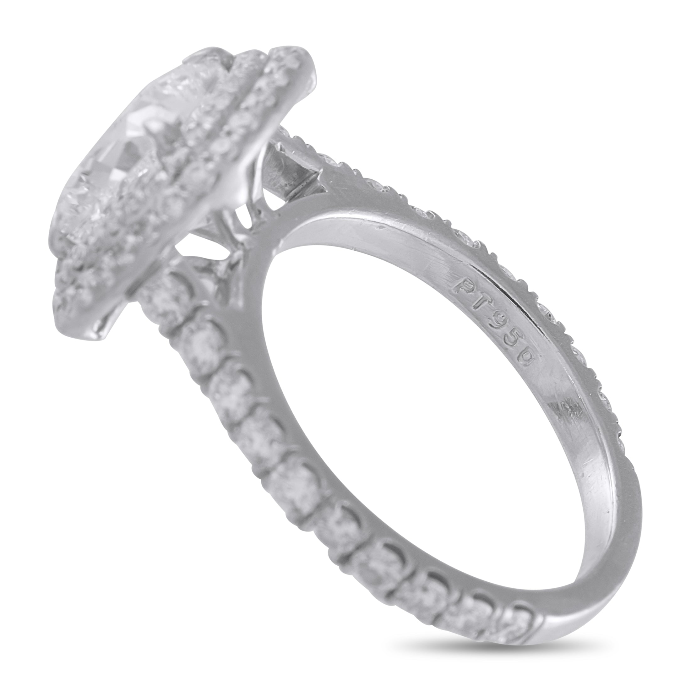 Platinum 2.75ct Diamond Ring