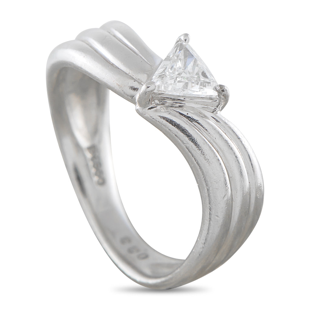 Platinum 0.33ct Diamond Ring