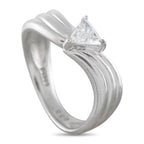 Platinum 0.33ct Diamond Ring