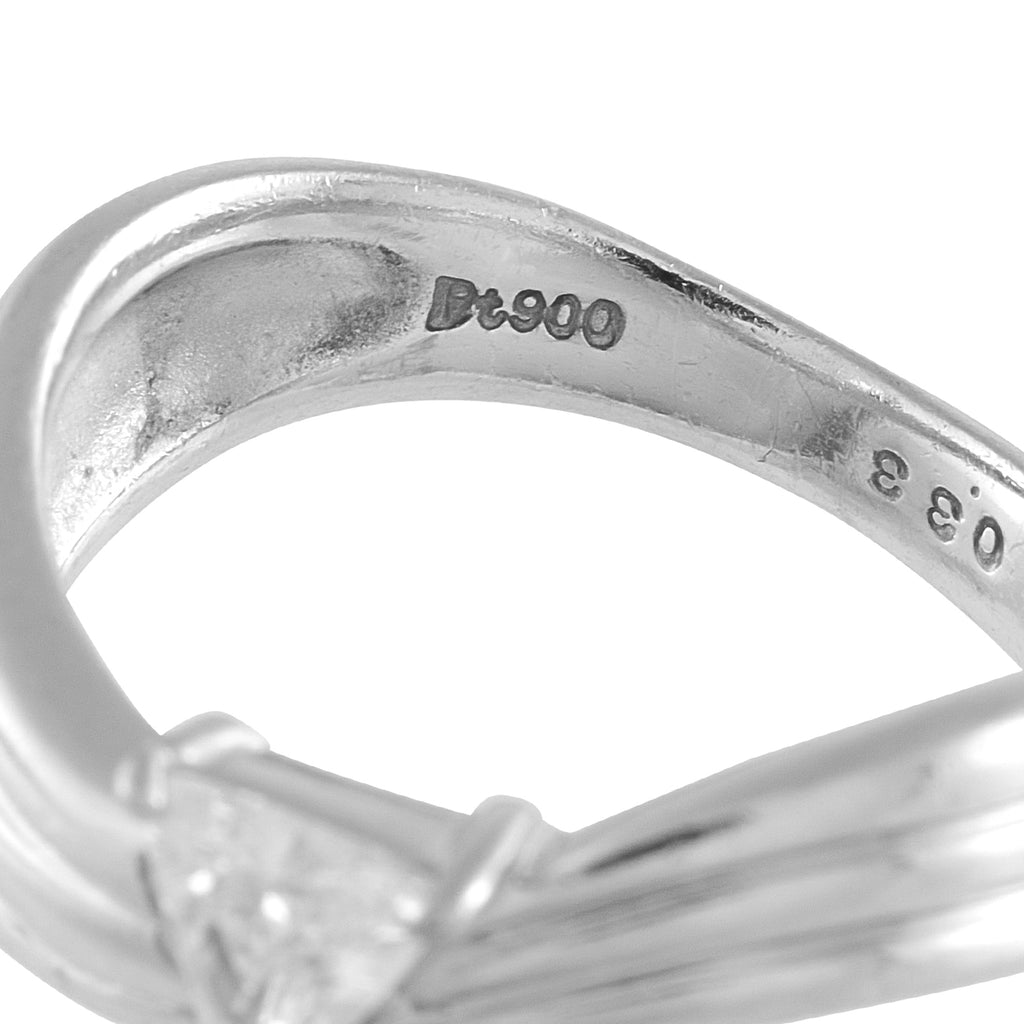 Platinum 0.33ct Diamond Ring