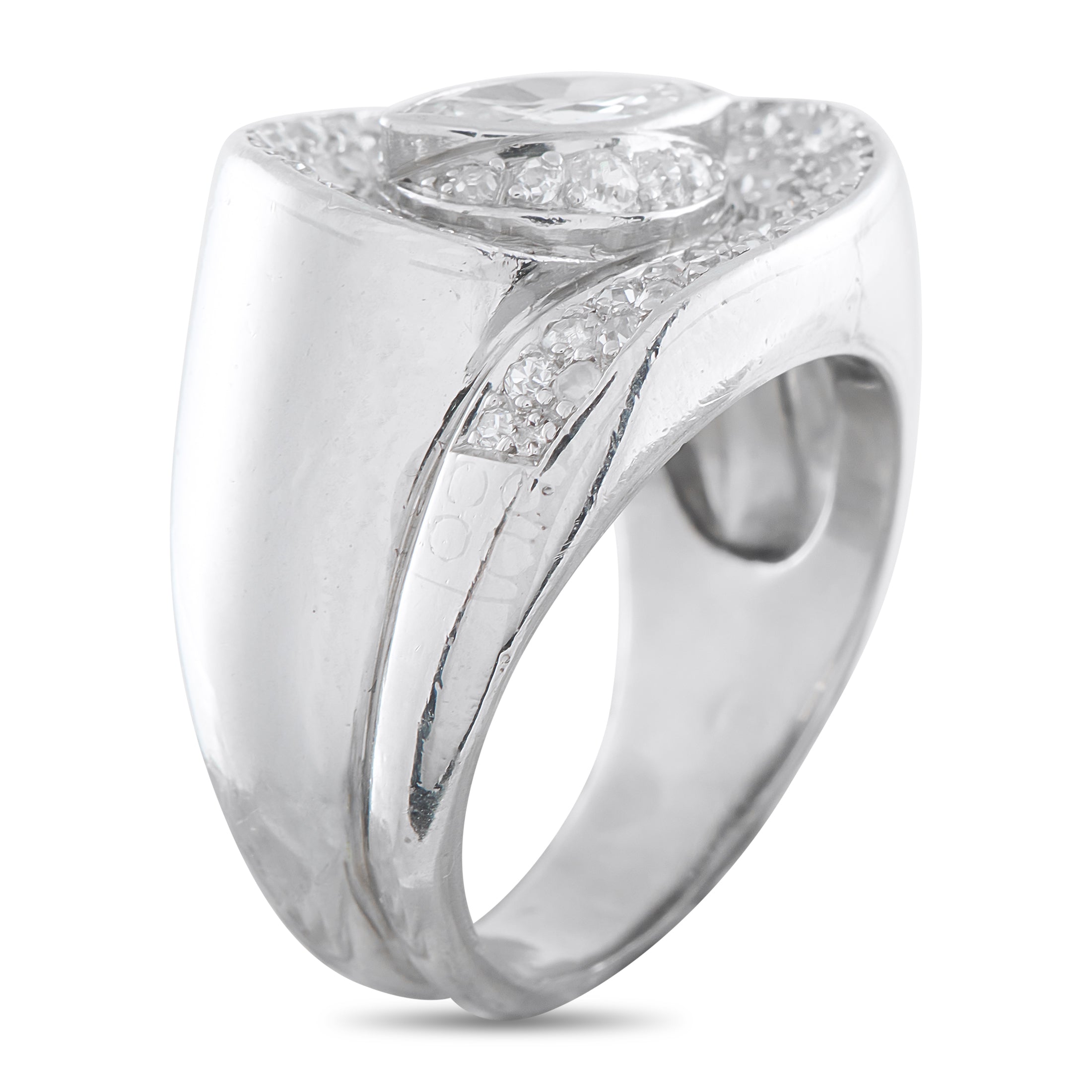 Platinum 1.45ct Diamond Ring