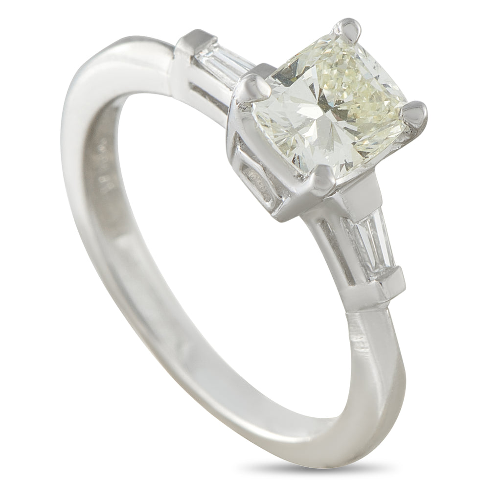 Platinum 1.12ct Diamond Ring