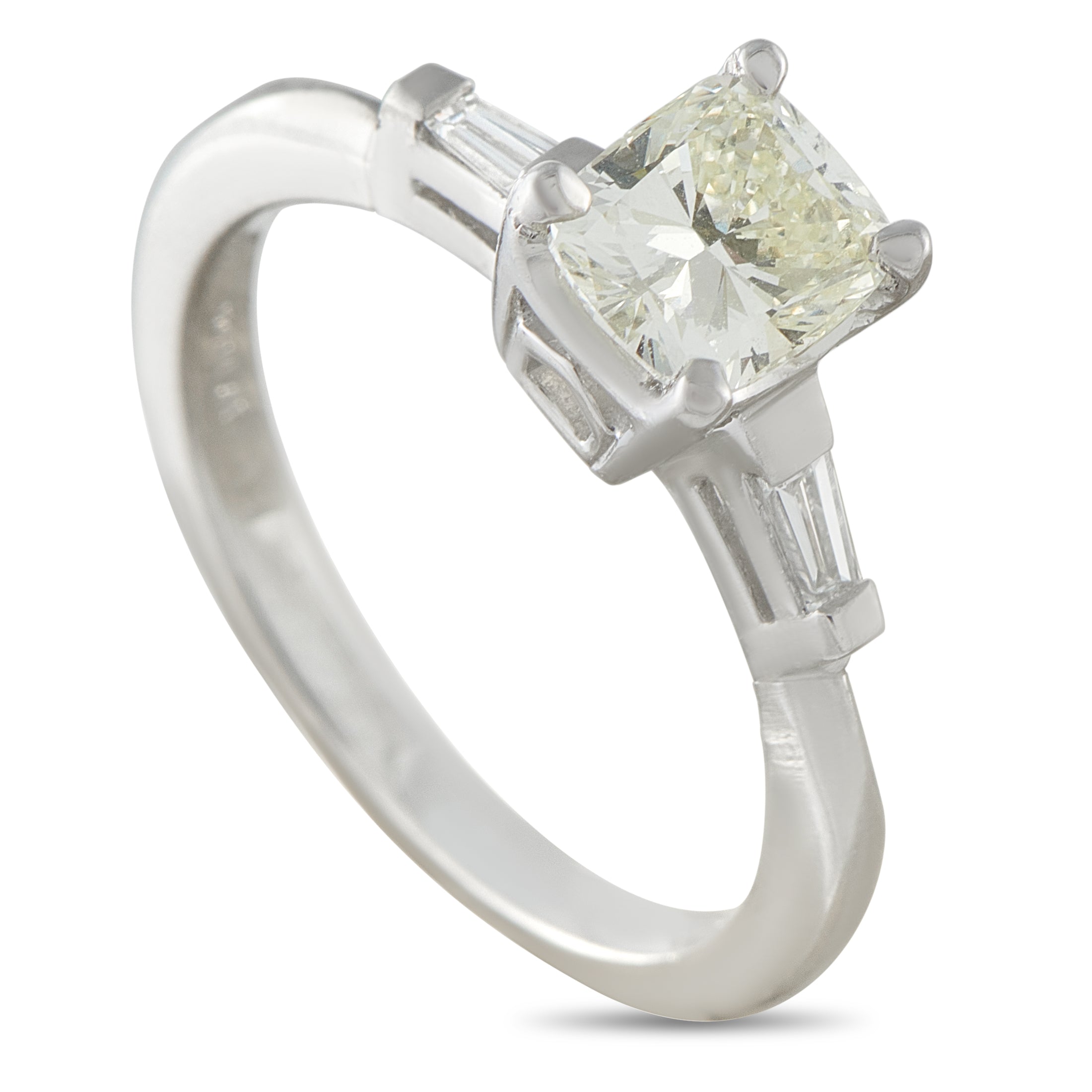 Platinum 1.12ct Diamond Ring
