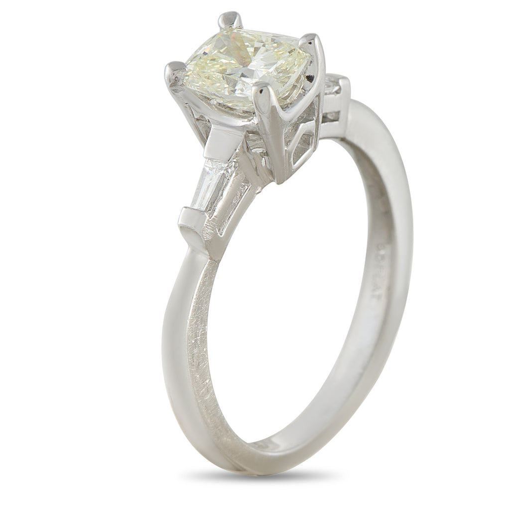Platinum 1.12ct Diamond Ring