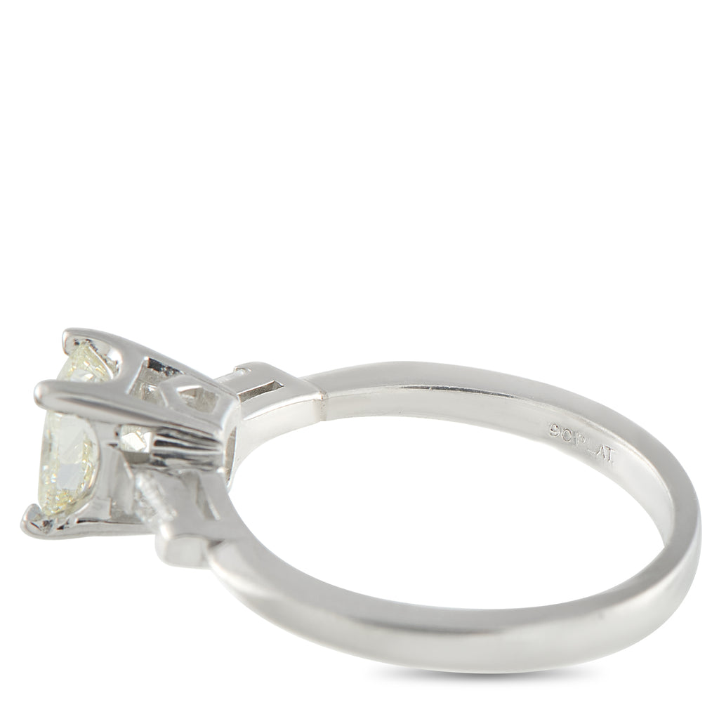 Platinum 1.12ct Diamond Ring