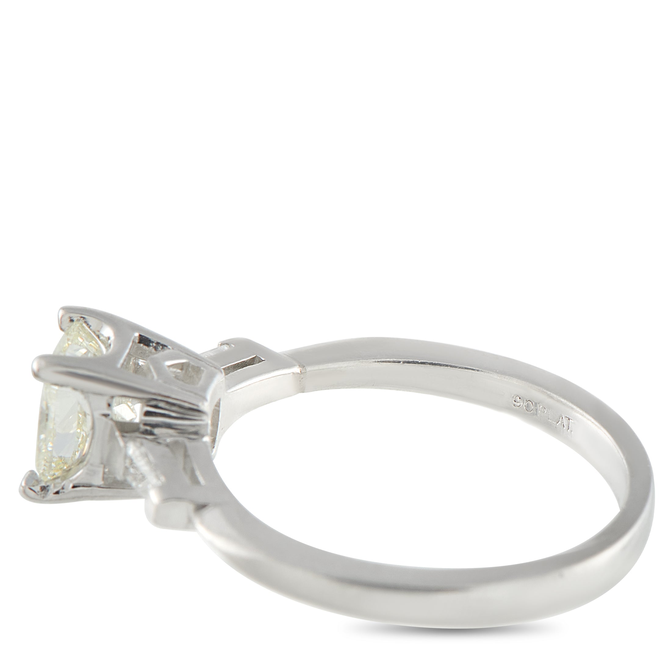 Platinum 1.12ct Diamond Ring