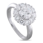 Platinum 2.02ct Diamond Ring