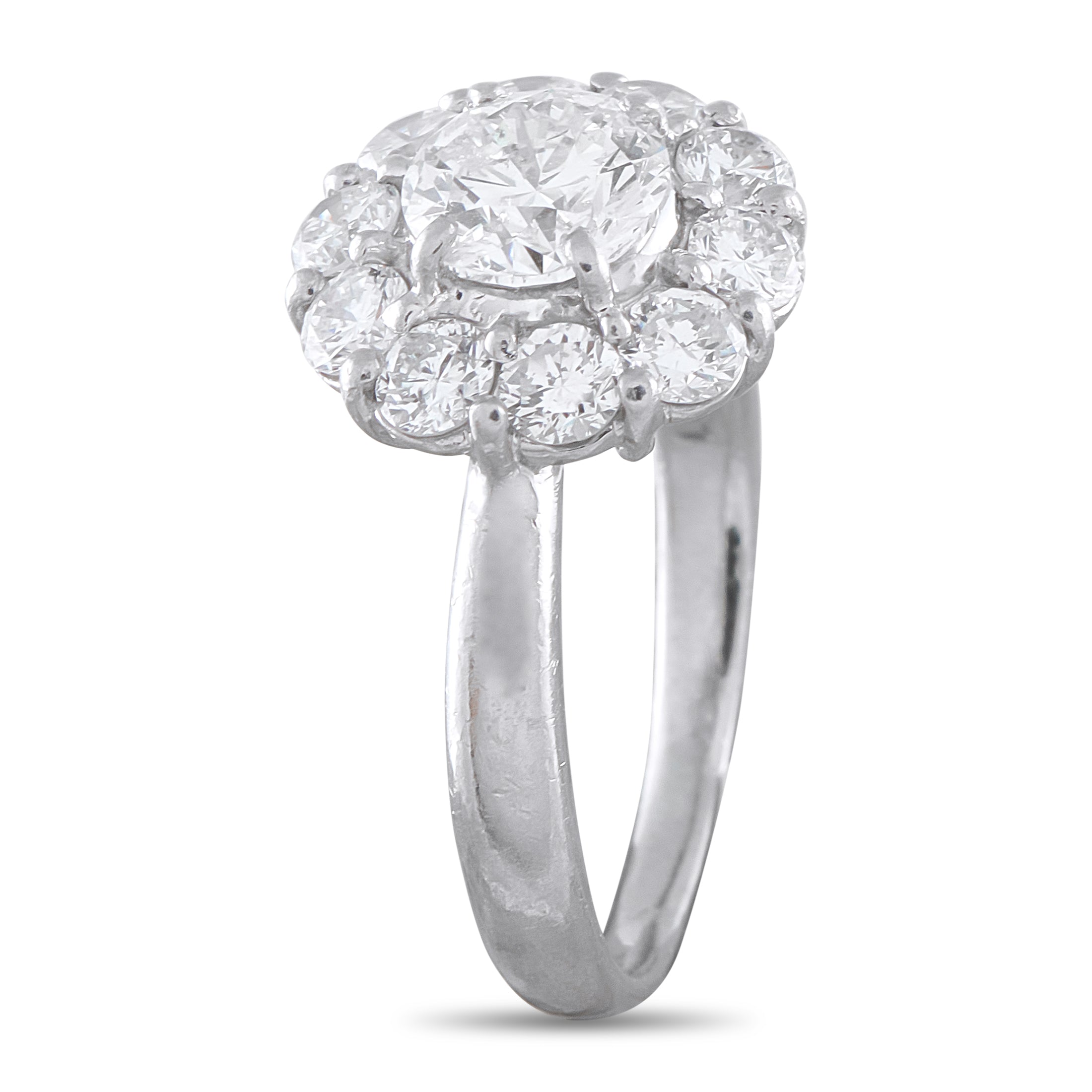 Platinum 2.02ct Diamond Ring