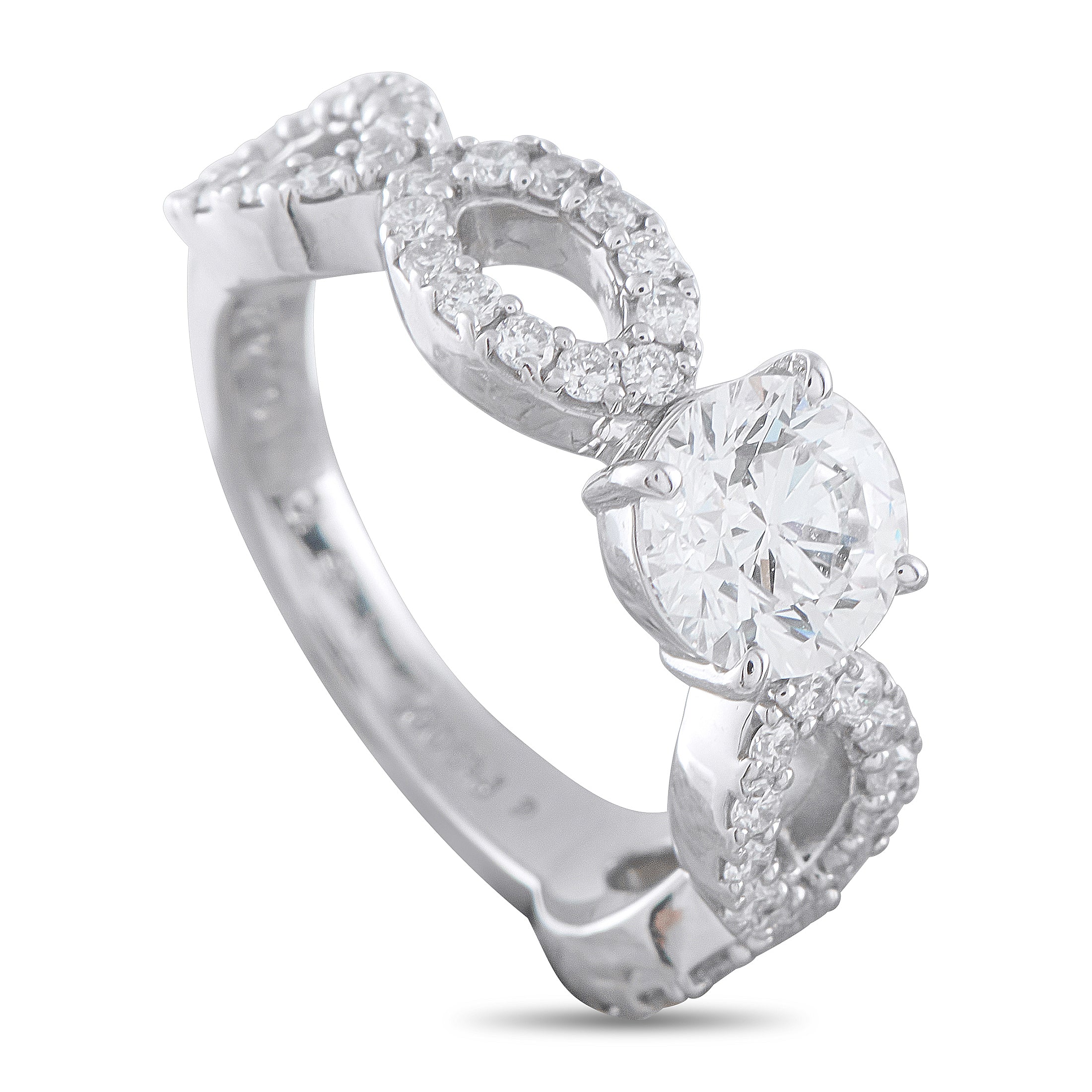 Platinum 1.43ct Diamond Ring
