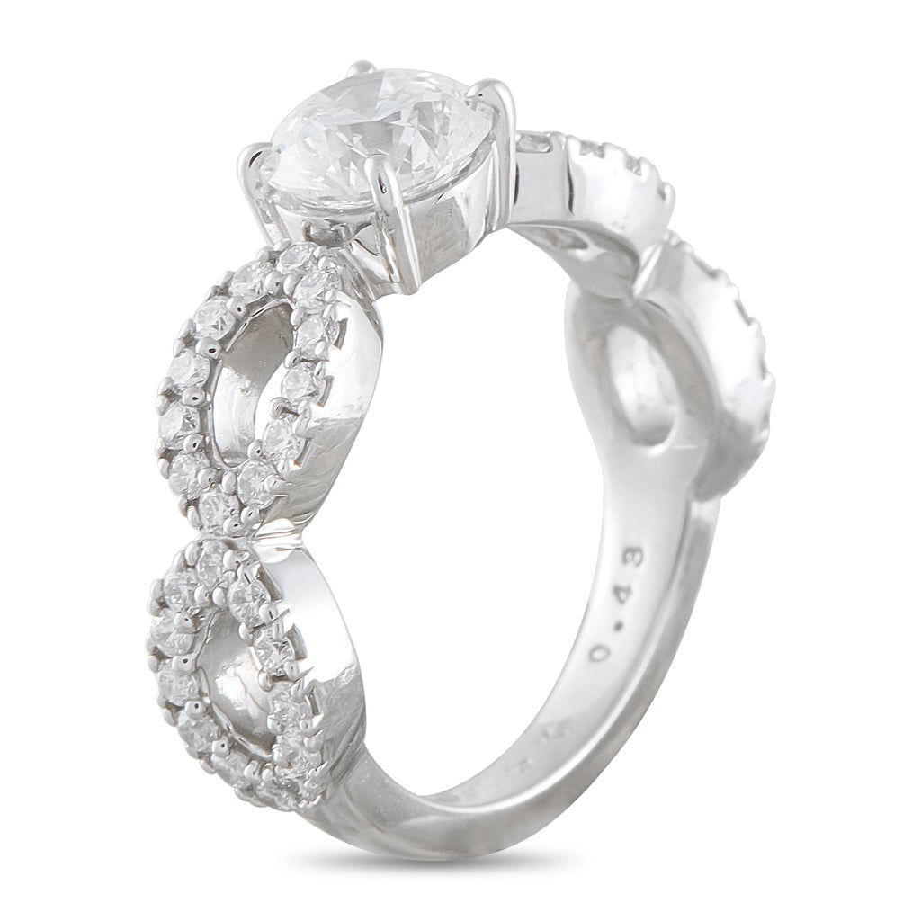 Platinum 1.43ct Diamond Ring