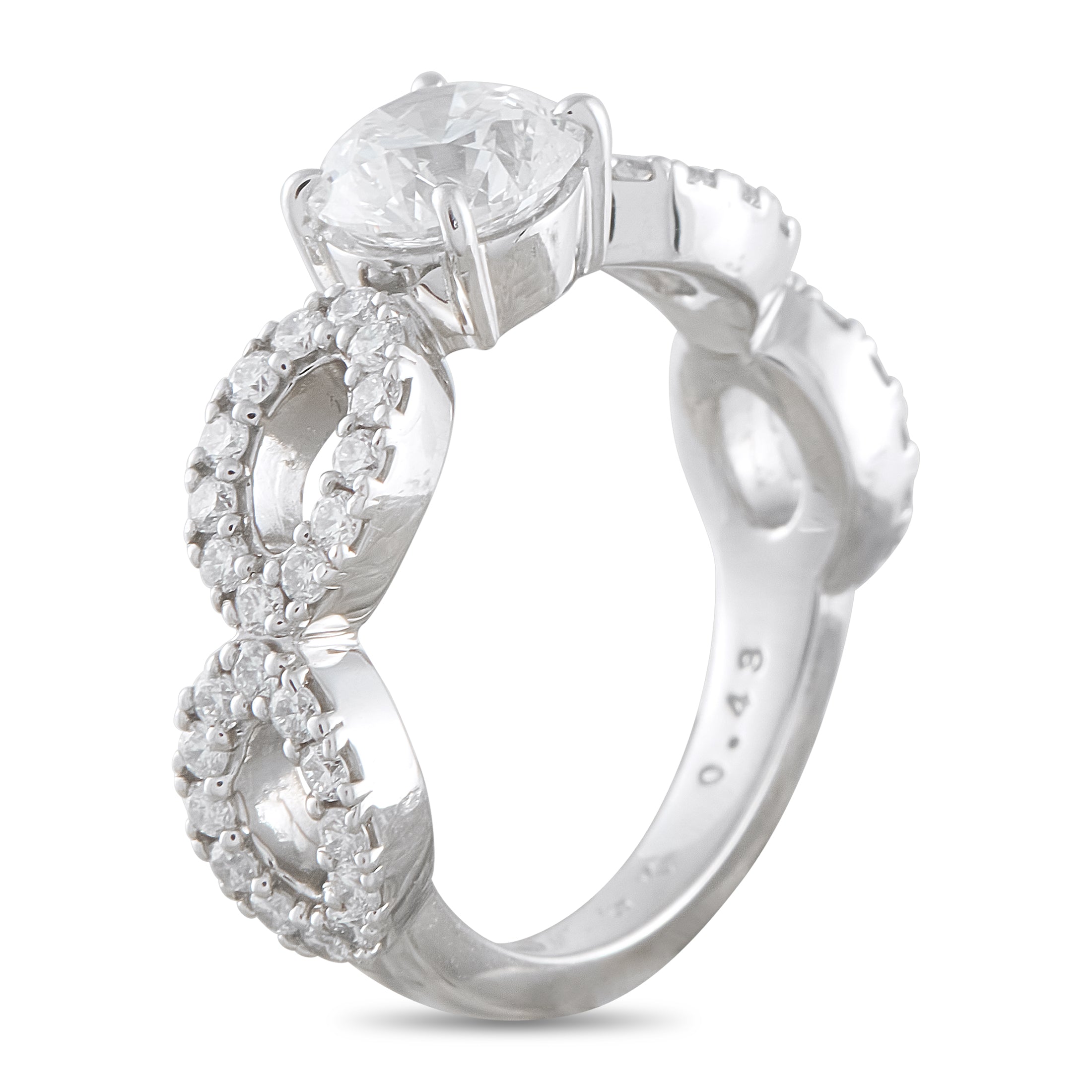 Platinum 1.43ct Diamond Ring