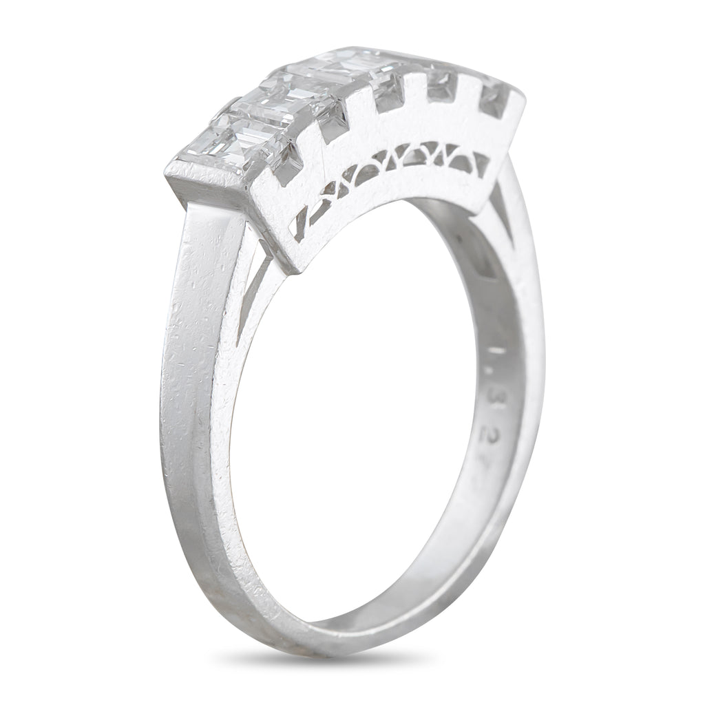 Platinum 1.32ct Diamond Ring