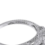 Antique Platinum 0.55ct Diamond Engagement Ring