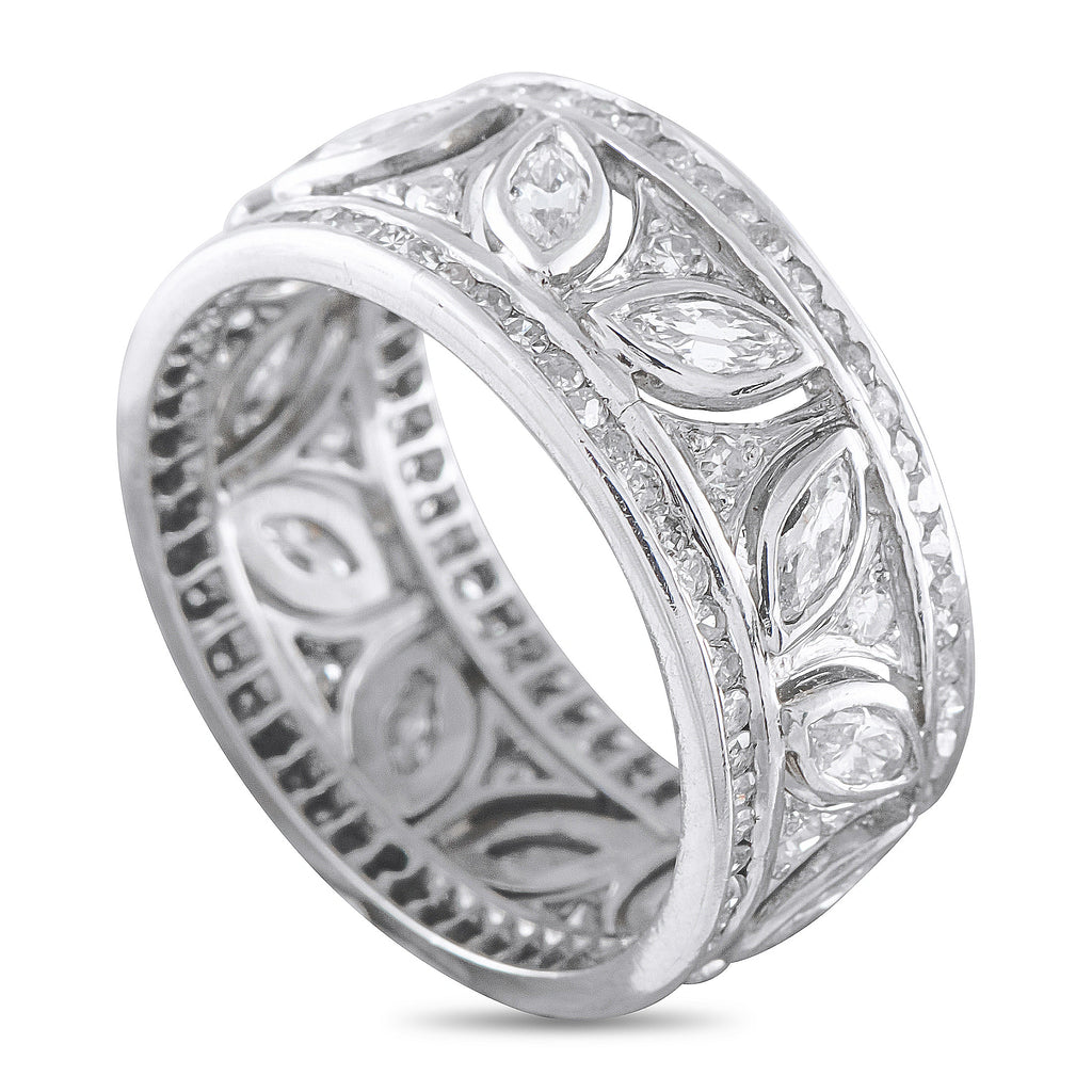 Platinum 2.02ct Diamond Band