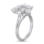 Platinum 2.40ct Diamond Cocktail Ring