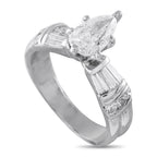 Platinum 1.64ct Diamond Ring